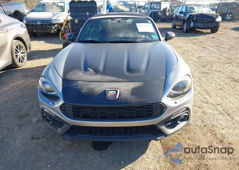 2017 Fiat 124 Spider Elaborazione Abarth from USA, damaged, VIN JC1NFAEK2H0118922